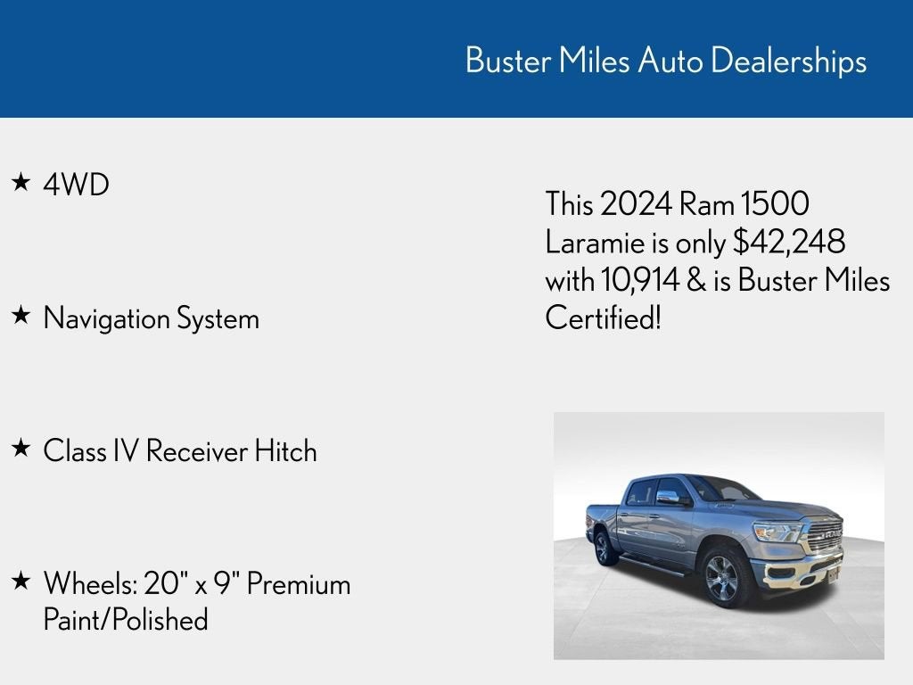 2024 RAM 1500 Laramie