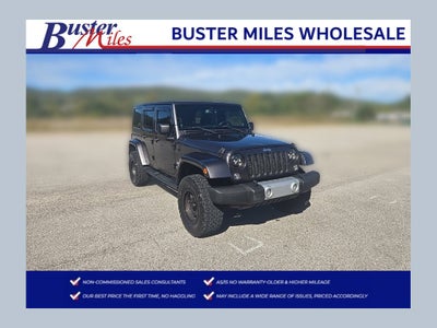 2014 Jeep Wrangler Unlimited Sahara