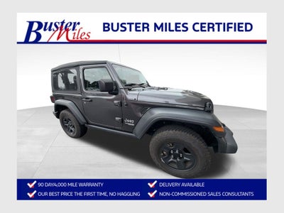 2018 Jeep Wrangler Sport
