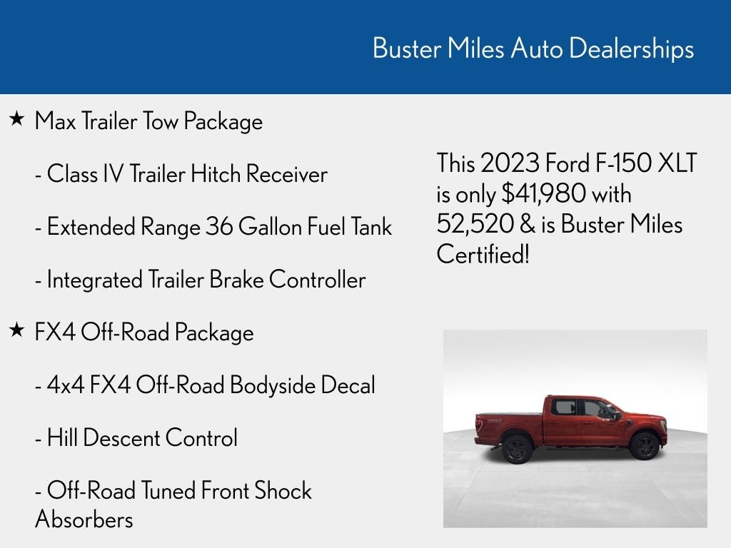 2023 Ford F-150 XLT