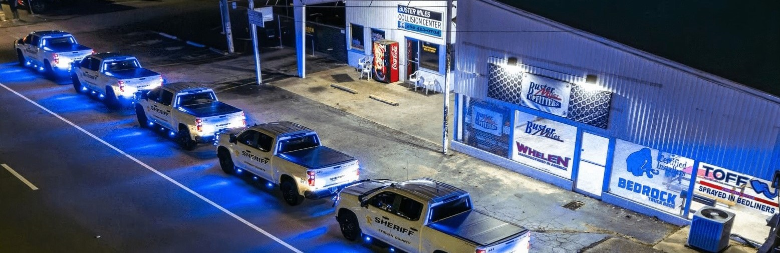 Buster Miles Upfitted Sedan and SUV for Honea Path Police 