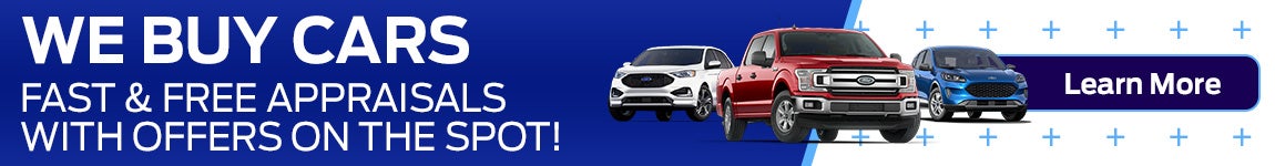 We Buy Cars Fast and Free Appraisals 